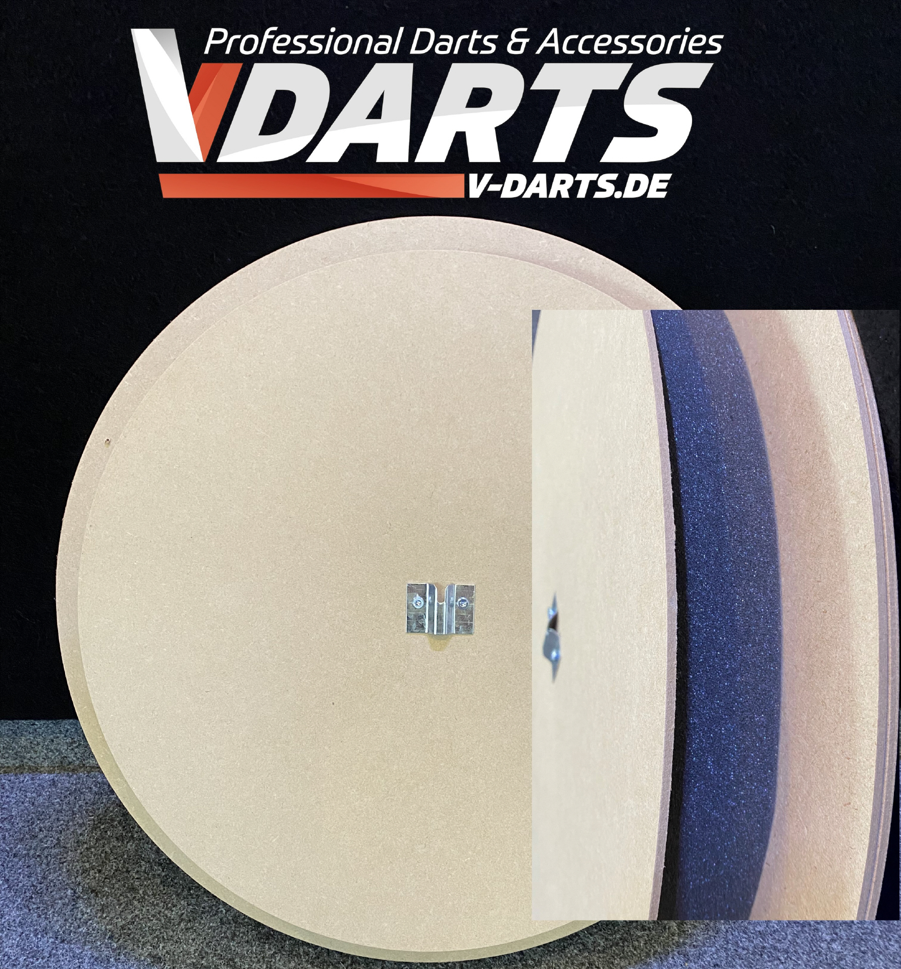 Vilyzer - Schalldämmung / Schallschutz fürs Dartboard / Darts